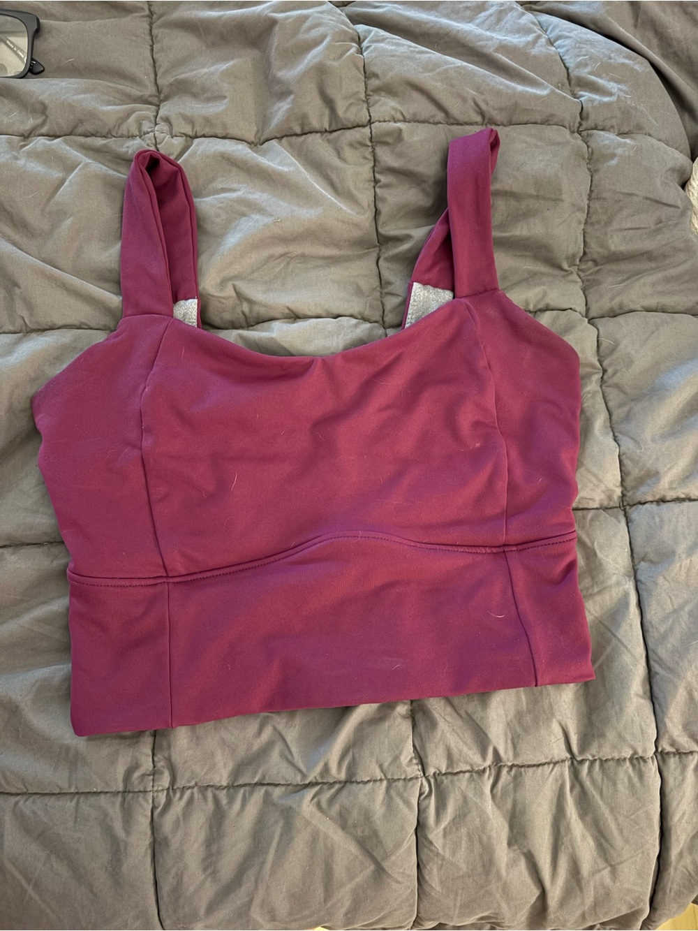 Born Primitive Burgundy long line Sports Bra Top